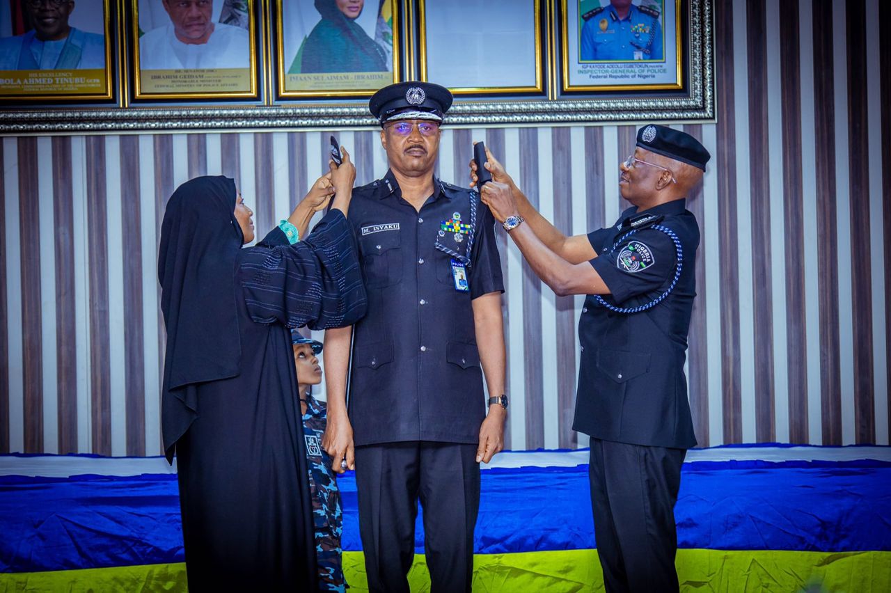 IGP calls officers to lead with courage, leaving a lasting legacy – decorates newly promoted officers