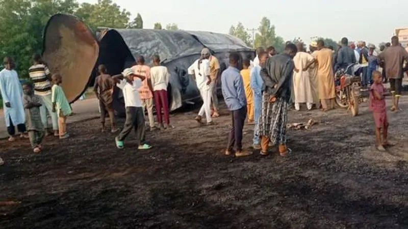 FUEL TANKER EXPLOSION IN NIGERIA CLAIMS 94 LIVES