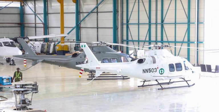 NIGERIAN NAVY RECEIVES HELICOPTERS PURCHASED BY MINISTRY OF DEFENCE FOR OPERATIONS